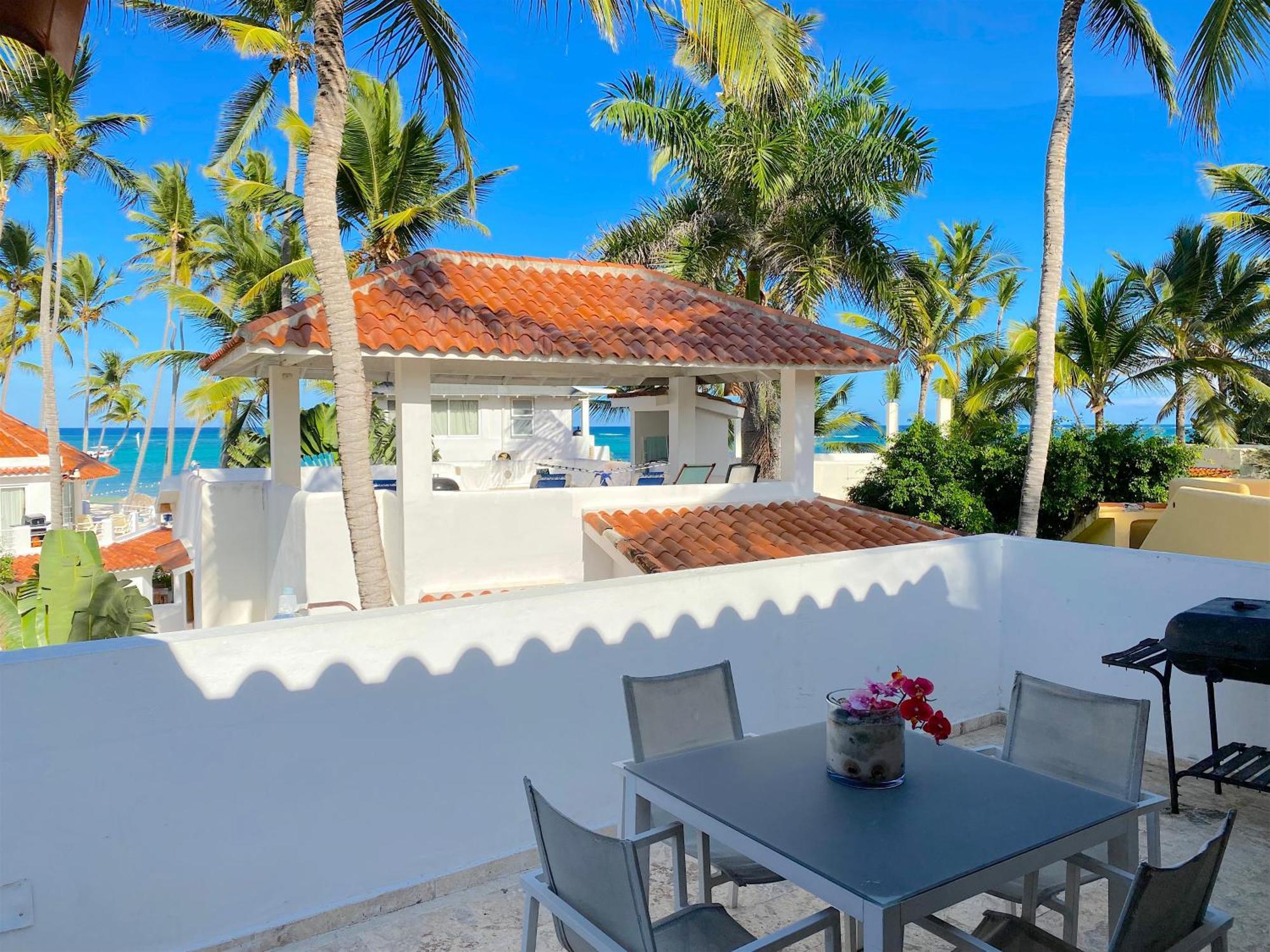 Beach Villas & Apartments Ocean & Garden View Wifi Bbq Beach Club & Spa Пунта Кана Екстериор снимка